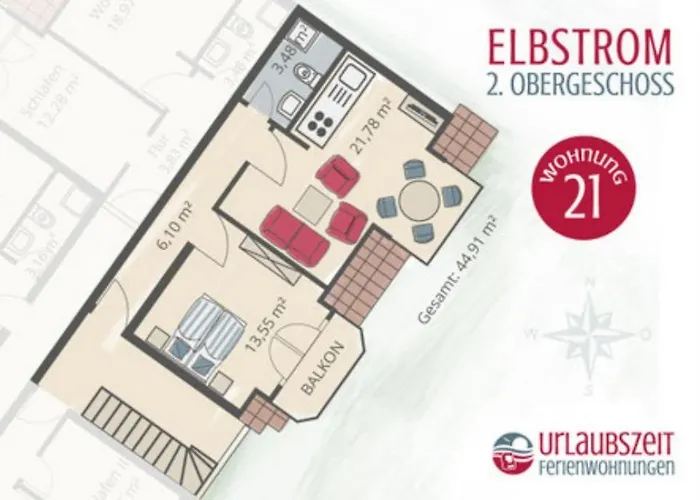 Lejlighed Elbstrom, 21